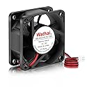 Wathai 60mm x 25mm 24V Case Fan 2Pin DC Brushless for DIY Exhaust Cooling Project