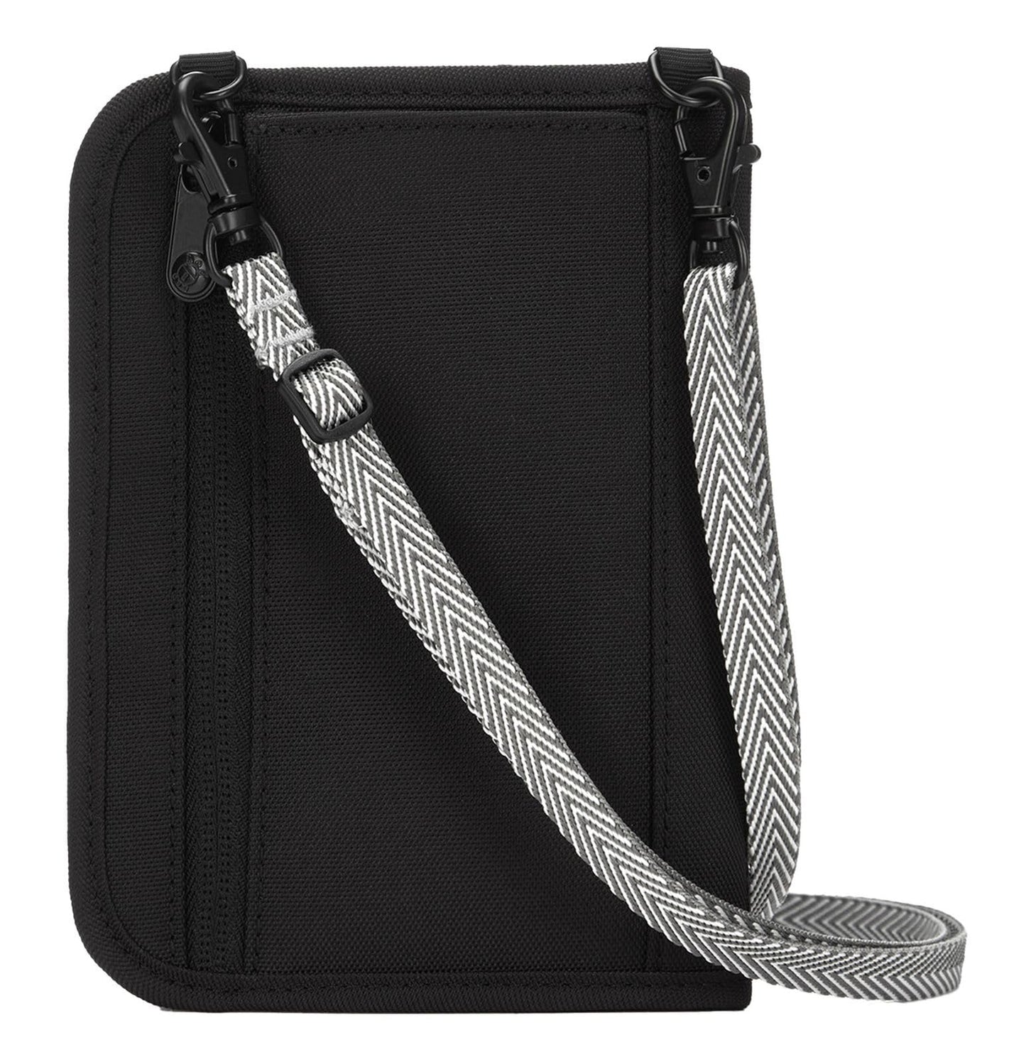 Pacsafe Rfidsafe V150 Anti-theft Blocking Compact Passport Wallet, Black