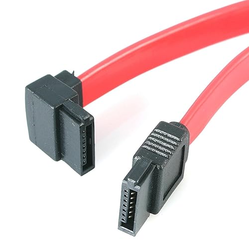 StarTech SATA6LA1 6-Inch SATA to Left Angle SATA Serial ATA Cable