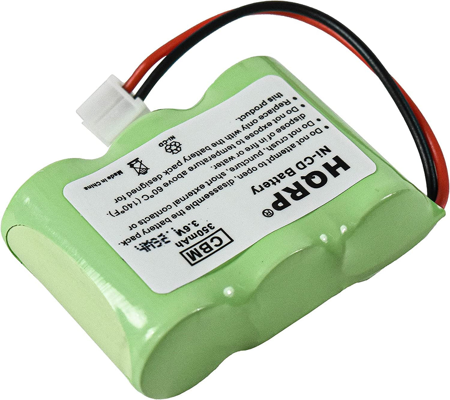 HQRP Phone Battery 2-Pack Compatible with AT&T Lucent Model 2422 SKU 23402 4051 SKU 59768 Part Number 89-0047-00-00 8900470000 Replacement