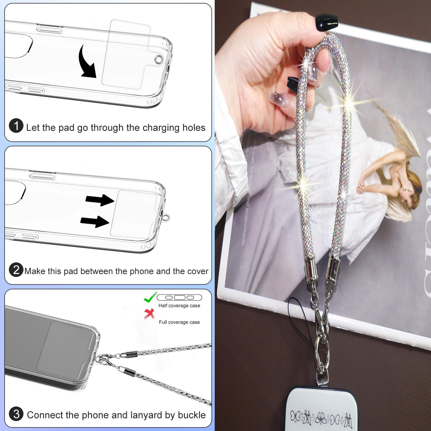 AOPNN Phone Wrist Strap (Colorful)