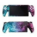 Gaming Skin Compatible with PS5 Portal Remote Player - Mystic Smoke - Premium 3M Vinyl Protective Wrap Decal Cover - Easy to Apply | Crafted in The