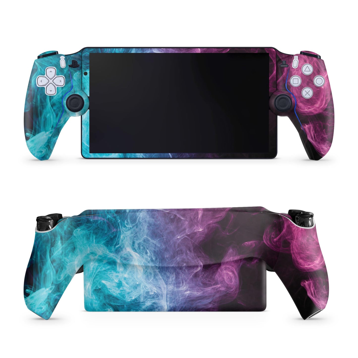 Gaming Skin Compatible with PS5 Portal Remote Player - Mystic Smoke - Premium 3M Vinyl Protective Wrap Decal Cover - Easy to Apply | Crafted in The