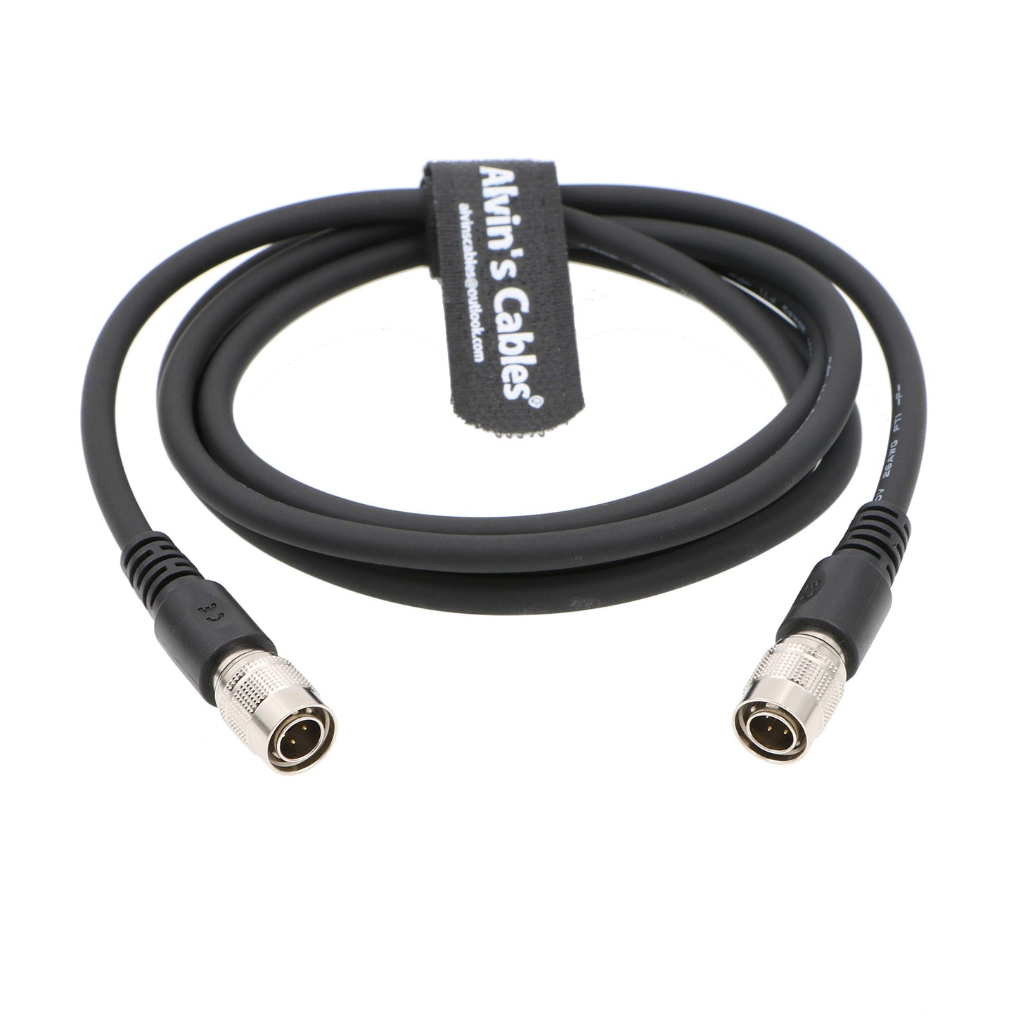 Alvin's Cables 4 Pin Hirose Male to Male Cable for Trimble 5600 3600 Total Stations to Devices