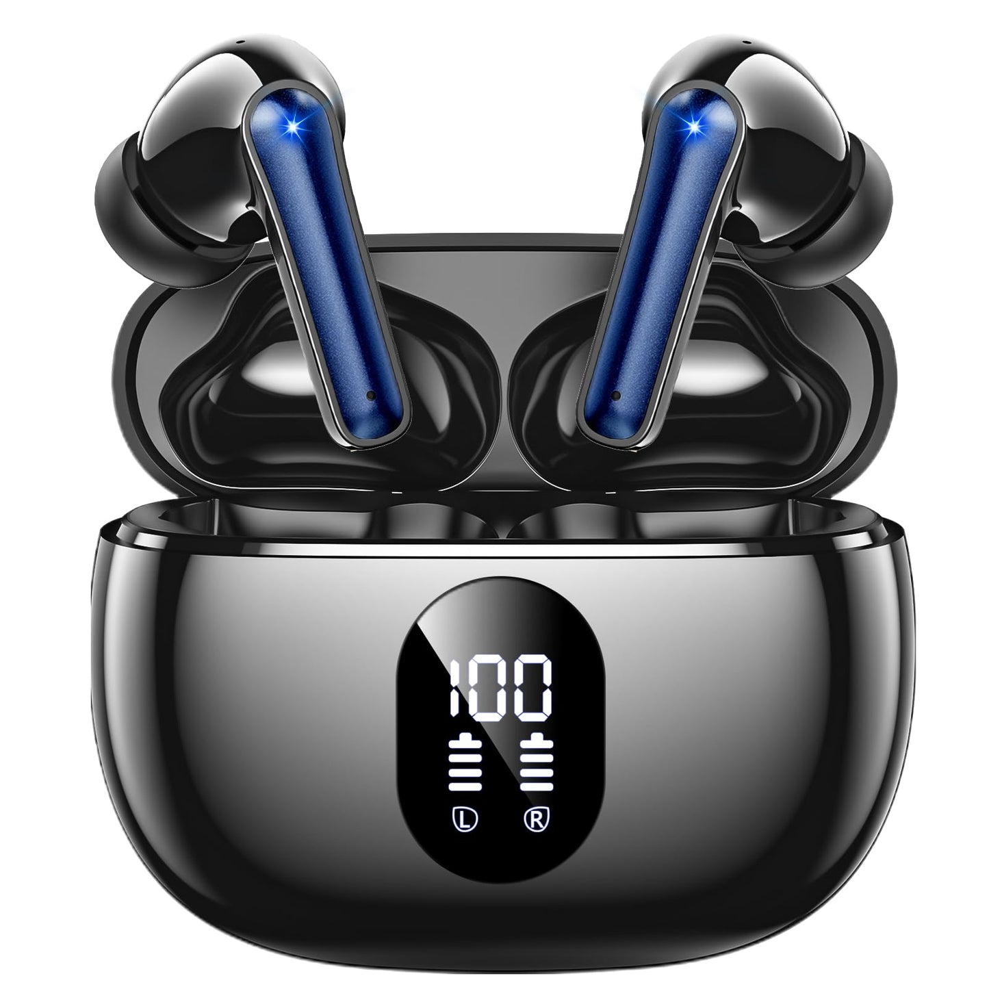 Wireless Earbuds, Hi-Fi Deep Bass Ear Buds, 48H Playtime In-Ear Headphones