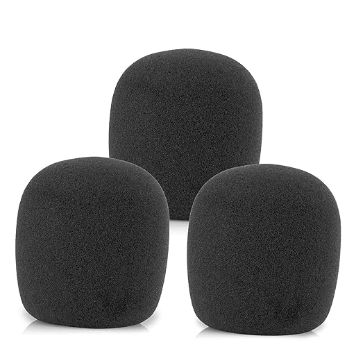 LEFXMOPHY XM8500 Pop Flter, Windscreen Replacement for Behringer XM8500 XM1800S BA 85A Microphone Cover, Black Noise-cancellation Windsock Cover