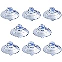 HSTECH 8 Pack EZ Pass Holder Suction Cup Compatible with AutoBoxClub Mount