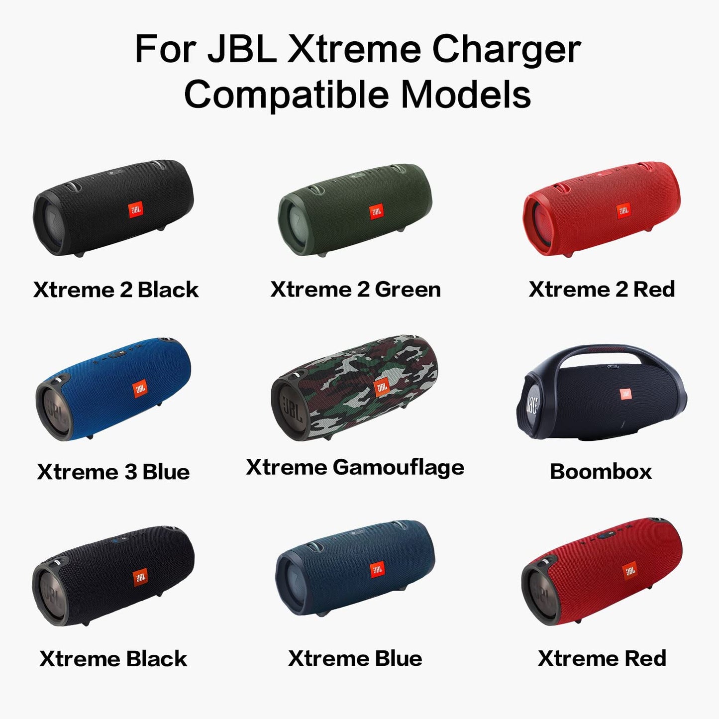 Replacement 19V 65W JBL Xtreme 2 Charger - for JBL Xtreme Portable (Black,Blue,Red) Wireless Bluetooth Speakers/JBL Xtreme/JBL Xtreme 2 / JBL Xtreme…