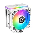 Thermaltake ASTRIA 400 ARGB CPU Cooler; 6 Copper Heat Pipes; 120mm PWM Fan; 500~1800RPM; Single Tower; Intel/AMD; 230W TDP; White; CL-P138-CA12SW-A