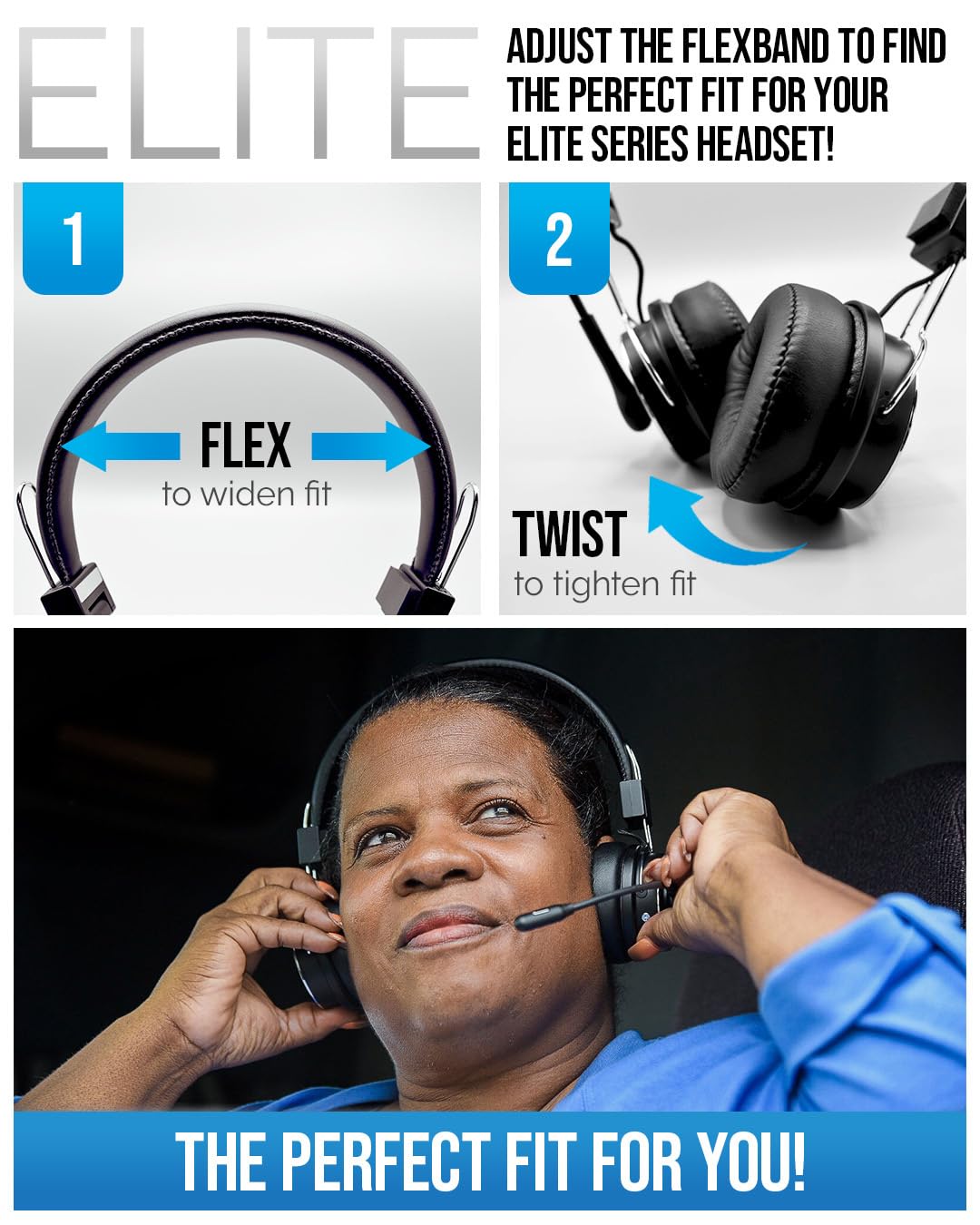 Blue Tiger Elite Ultra 2.0 Wireless Bluetooth Headset - One-Ear Piece Trucker Professional Headset - Bluetooth 5.2 with Microphone - 60 Hours Talk…