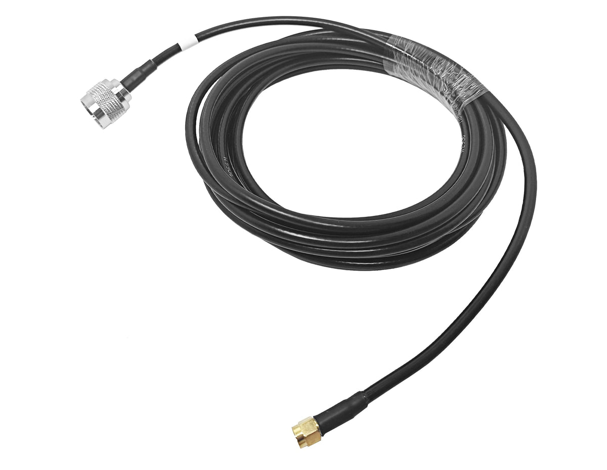 JBDZ 1PC LMR200 Extension Cable N Male to RP SMA Male Cable Assembly for 3G/4G/5G/LTE/ADS-B/Ham/GPS/WiFi/RF Radio (10ft)