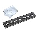 Fotasy 200mm Arca Swiss Plate, Quick Release Plate, Long Arca Type Plate, Tripod Quick Release Plate fits Arca-Swiss Universal Standard Clamp for DSLR