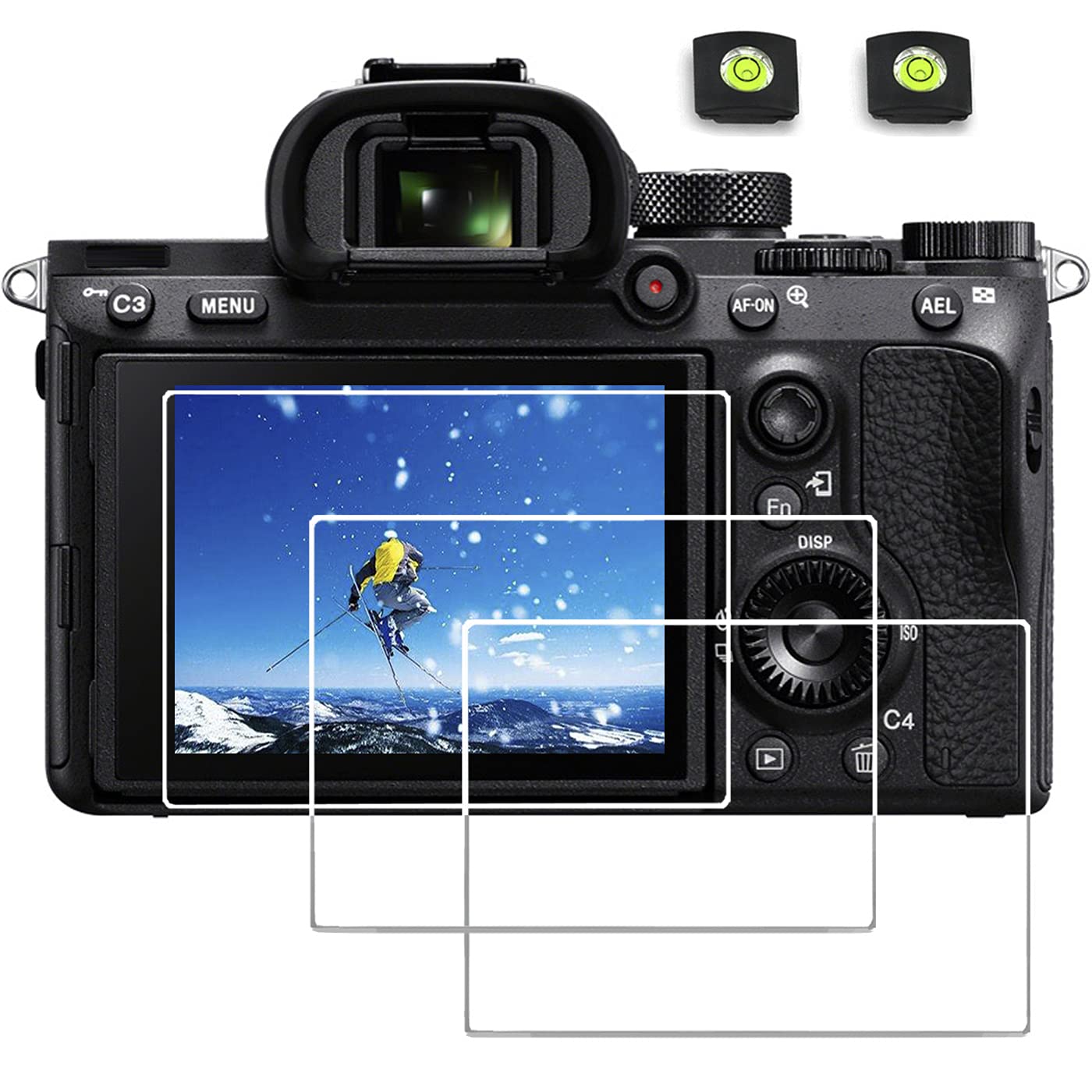 Screen Protector Compatible Sony Alpha A7RIVA A7RIIIA A7R4A A7R3A ILCE7RM4A ILCE7RM3A Digital Camera,debous Anti-scratch Tempered Glass Clera Hard