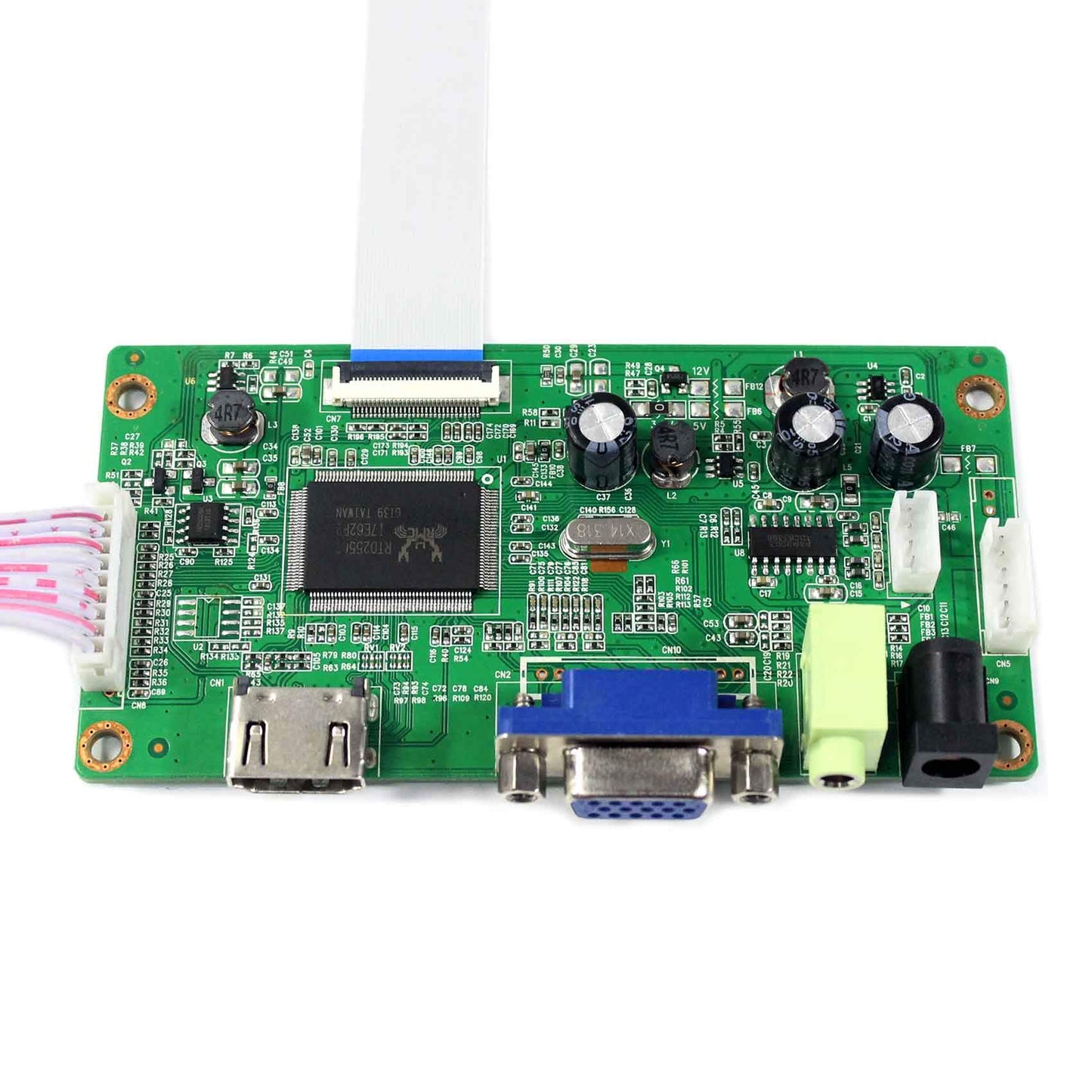 VSDISPLAY VGA Board for 1366x768 11.6inch 13.3in 14" 15.6" LP156WHU B156XTN04 NT156WHM N156BGE 30Pin EDP LCD Screen