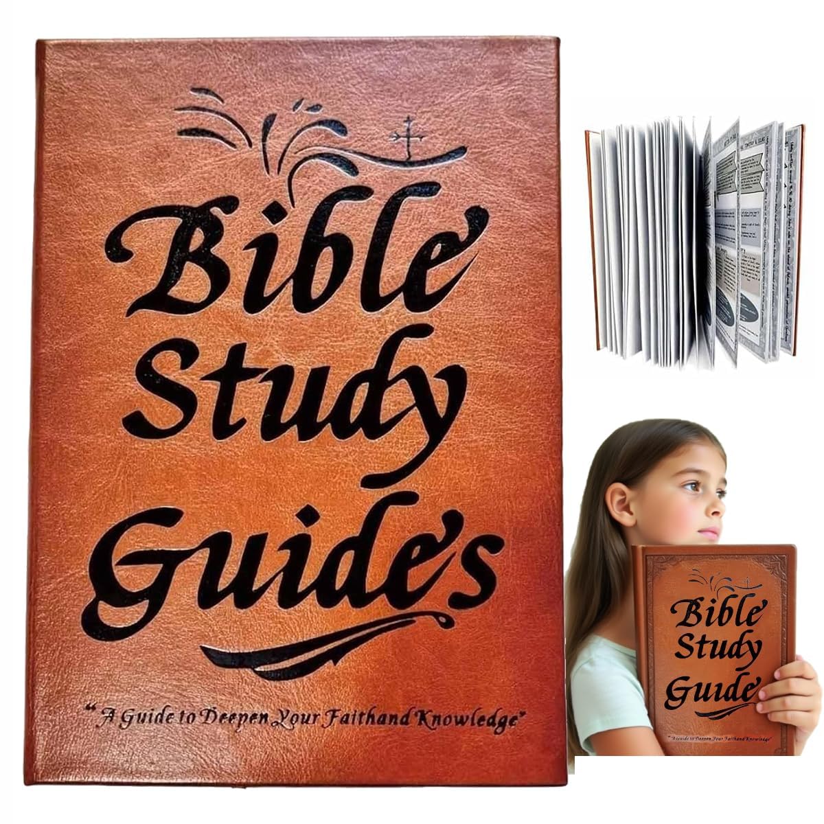 SAGROEAC 66-Page Bible Study Guide & Devotional Journal: Women's 66-Page Yearlong Plan - Daily Scripture Quotes, Prayer Reflections to Strengthen