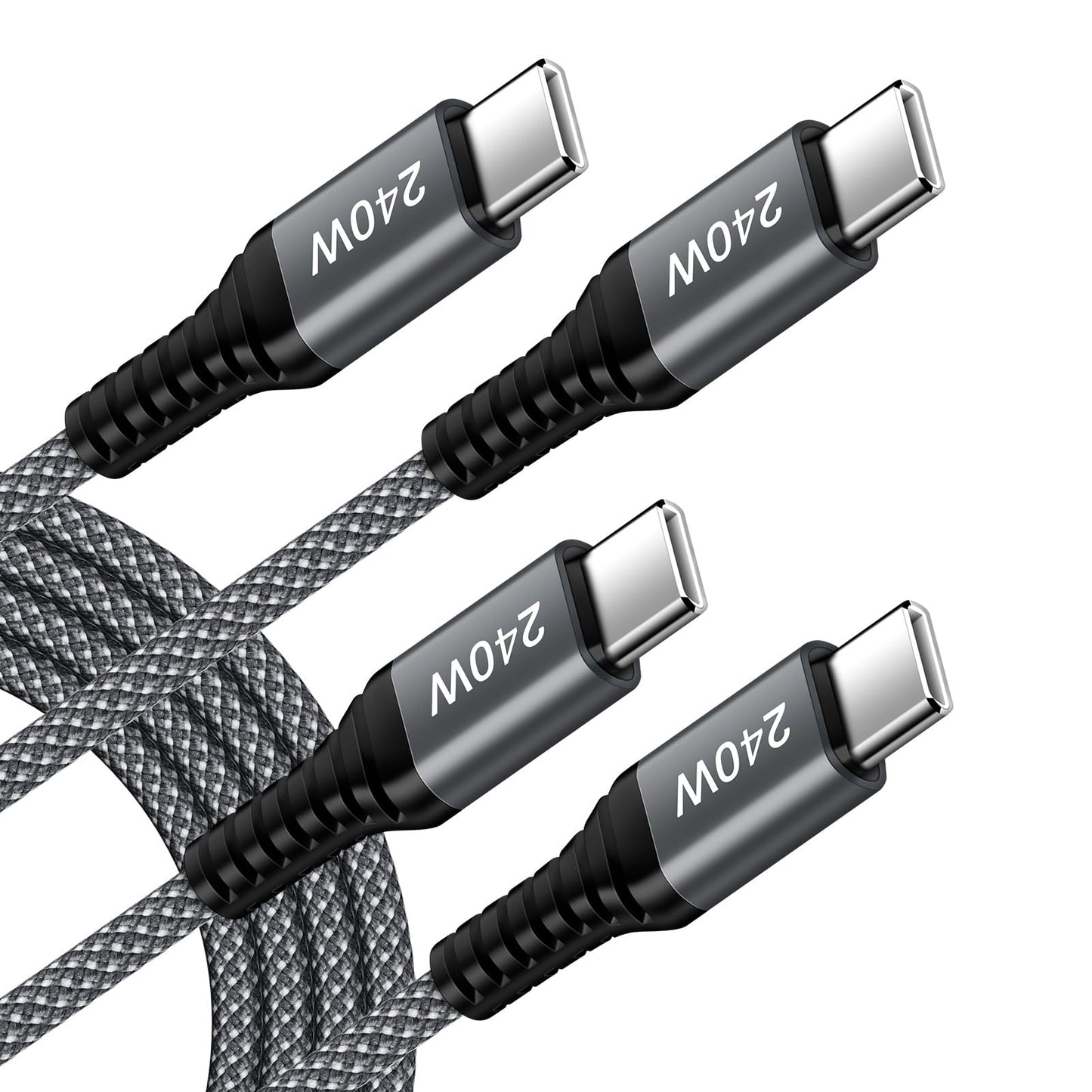 for iPhone 17 Charger Fast Charging Cord 240W USB C to USB C Cable iPhone 17 Pro Max Car Charger Cord Power Cord 3FT 2 Pack for iPhone 17 Pro Air 16