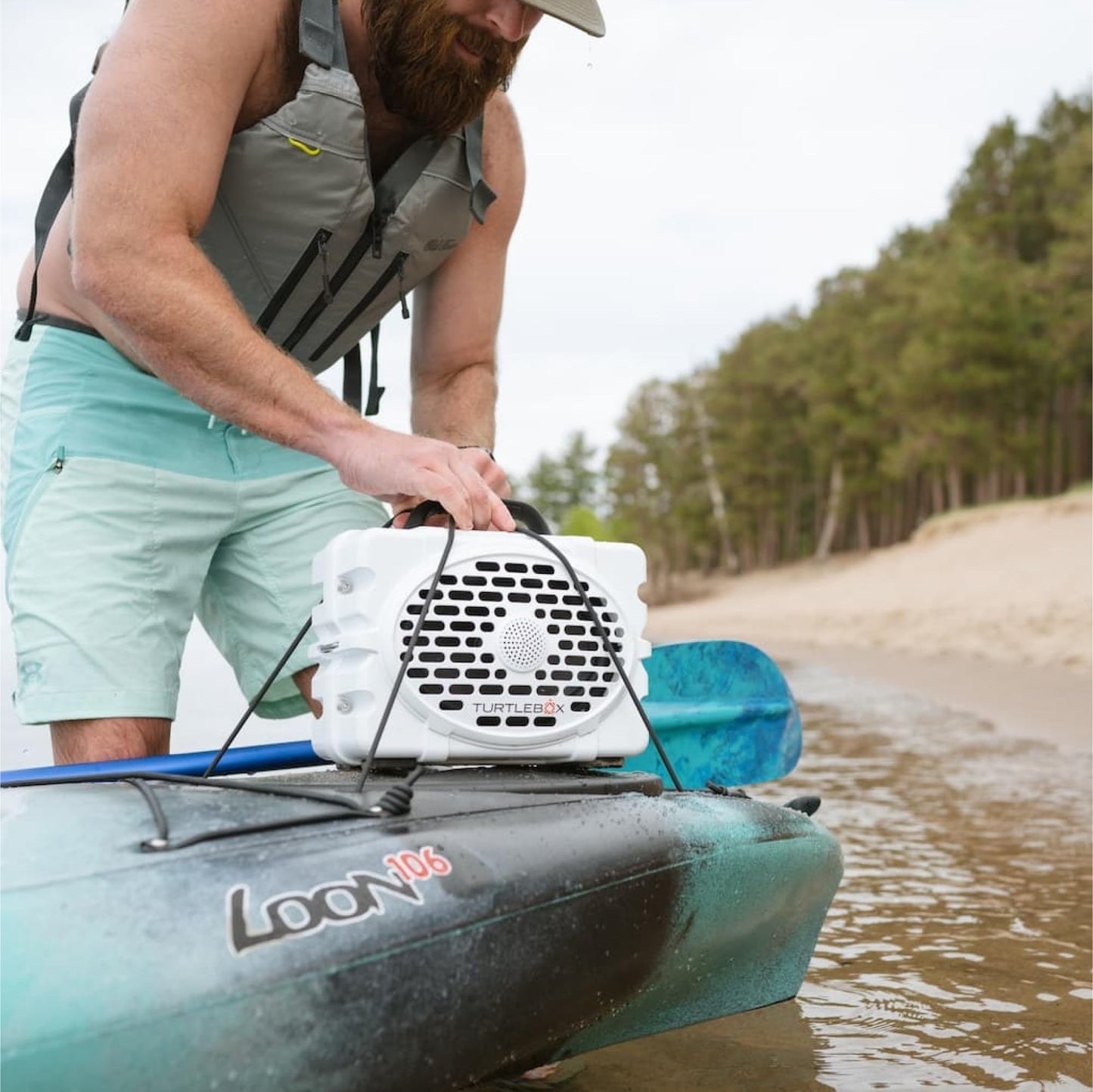 Turtlebox Original Gen 3: Portable Outdoor Bluetooth Speaker - Ultra-Loud (120dB), Waterproof (IP67), Rugged, Impact-Resistant, 3-Day Battery | Party
