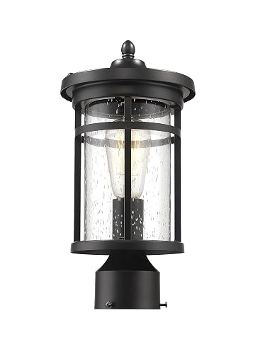 Casia Outdoor Post Light, Outdoor Pillar Light, Exterior Pole Light for Garden, Pathway Pillar Lamp for Garden Patio, Yard, Balcony and entryway