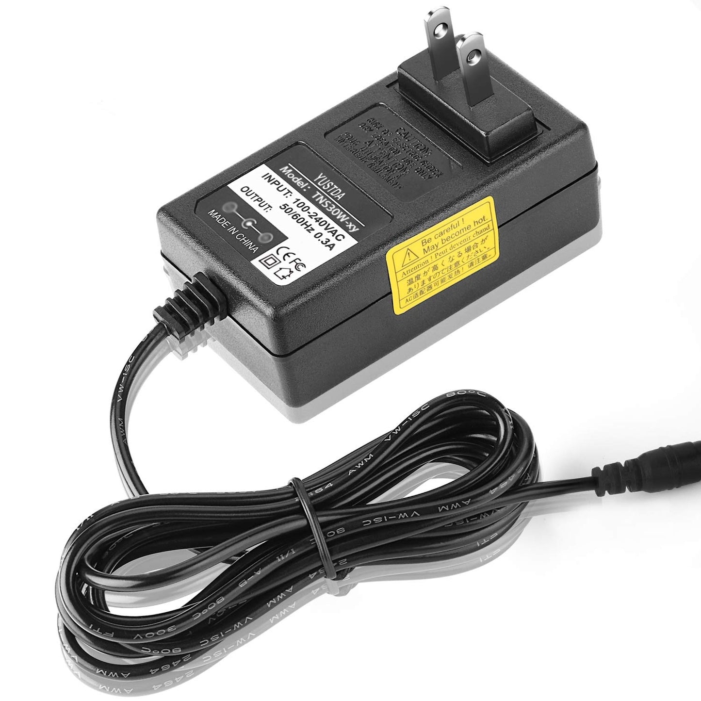 AC Adapter Power Charger Cord for Audiovox D1708 D1788 D1917 D8000 D1888 D1812
