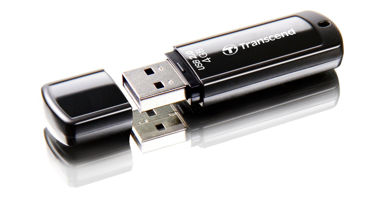 Transcend Jetflash 350 4GB USB Flash Drive (TS4GJF350)