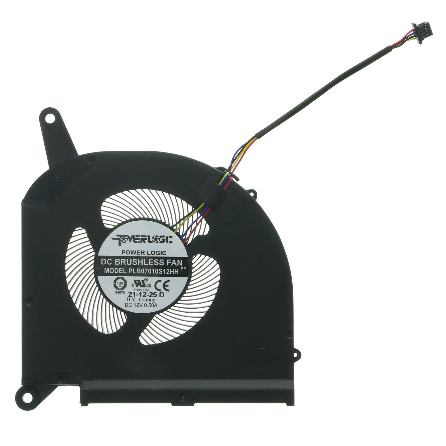 7mm CPU & GPU Cooling Fan Set for Gigabyte AORUS 15G/15P/17G KB/SB/WB/XB & AERO 15 OLED/17 HDR XA/KB/SB/WB/XB/YB (RTX 20xx / GTX 1660) - PLB07010S12HH