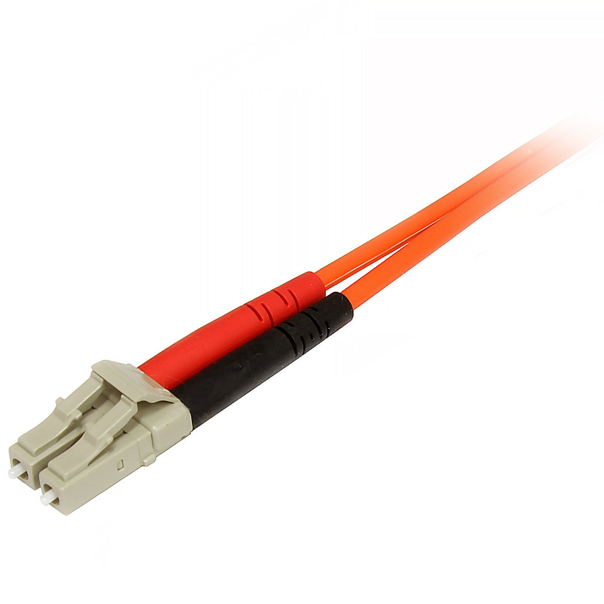 StarTech.com 1m Fiber Optic Cable - Multimode Duplex 50/125 - LSZH Fiber Jumper Cord - LC/SC
