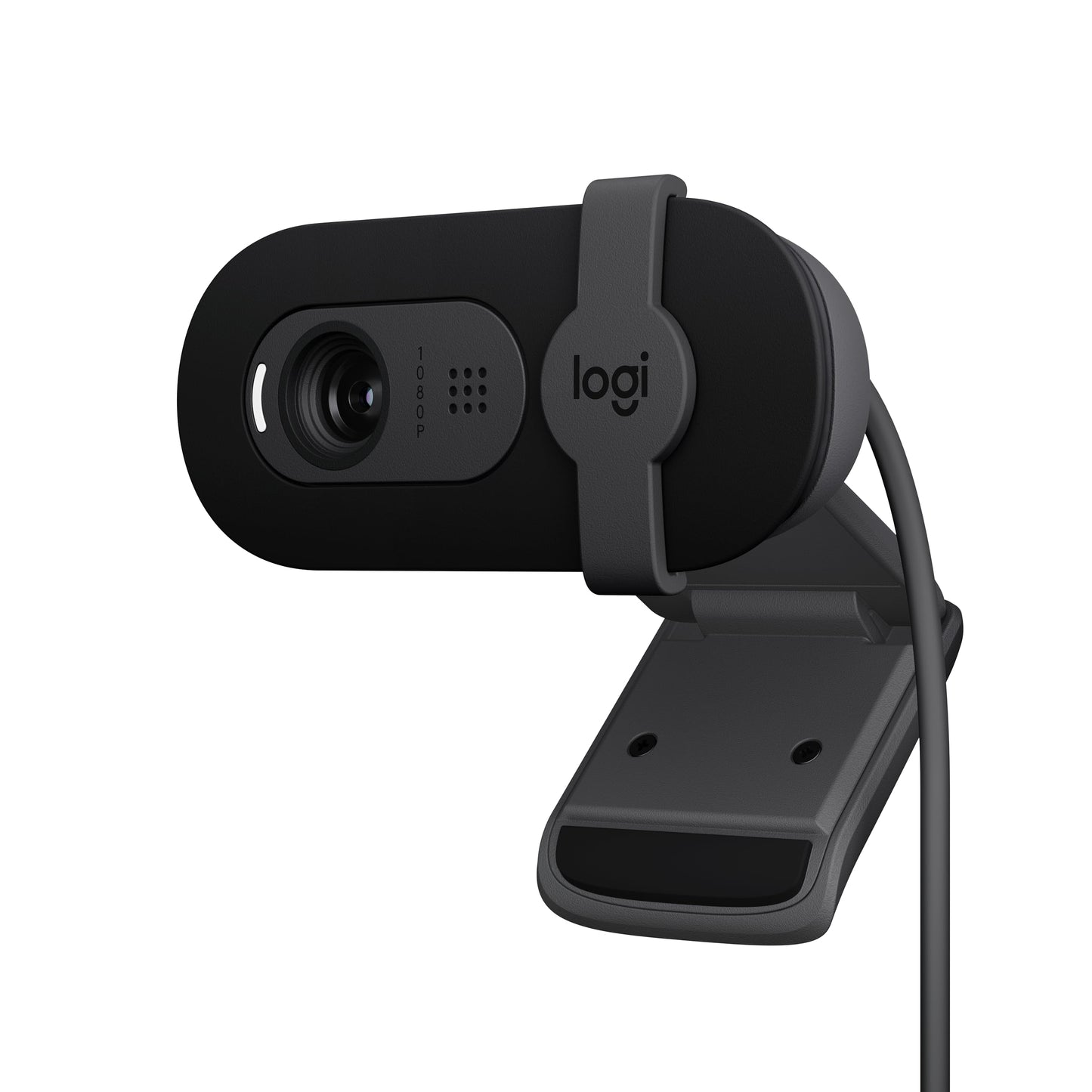 Logitech Brio 101 Full HD 1080p Webcam for Meetings, Streaming, Desktop, Laptop, PC - Built-in Mic, Shutter, Works with Zoom, Microsoft Teams
