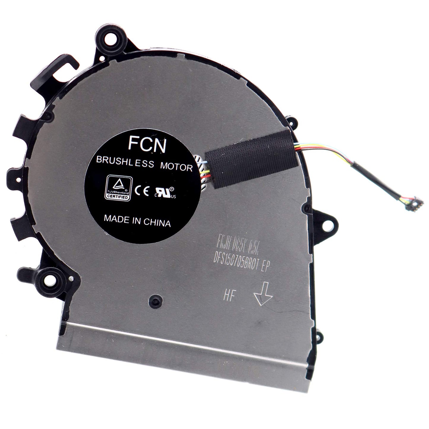Deal4GO CPU Cooling Fan DFS150705BR0T FKJH w/GPU Fan Set DFS150705AF0T FKGH Replacement for Lenovo Yoga 530-14 530-14IKB 530-14ARR Flex 6-14