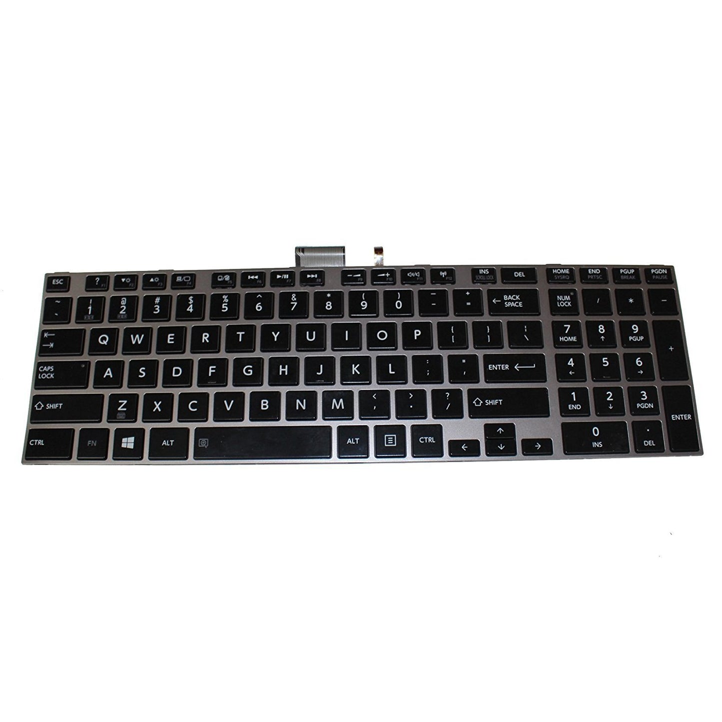 wangpeng® New for Toshiba PK1310S1B00 MP-12W83USJ6981 K000150100 US Backlit Keyboard