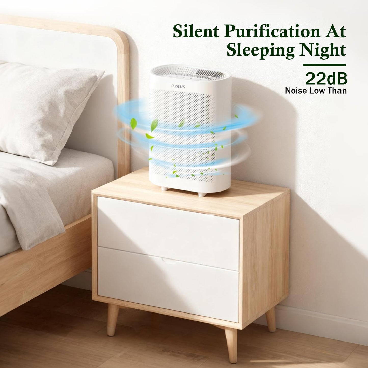 Azeus Air Purifier (Large Room Air Purifier (235A, 2 PACK)
