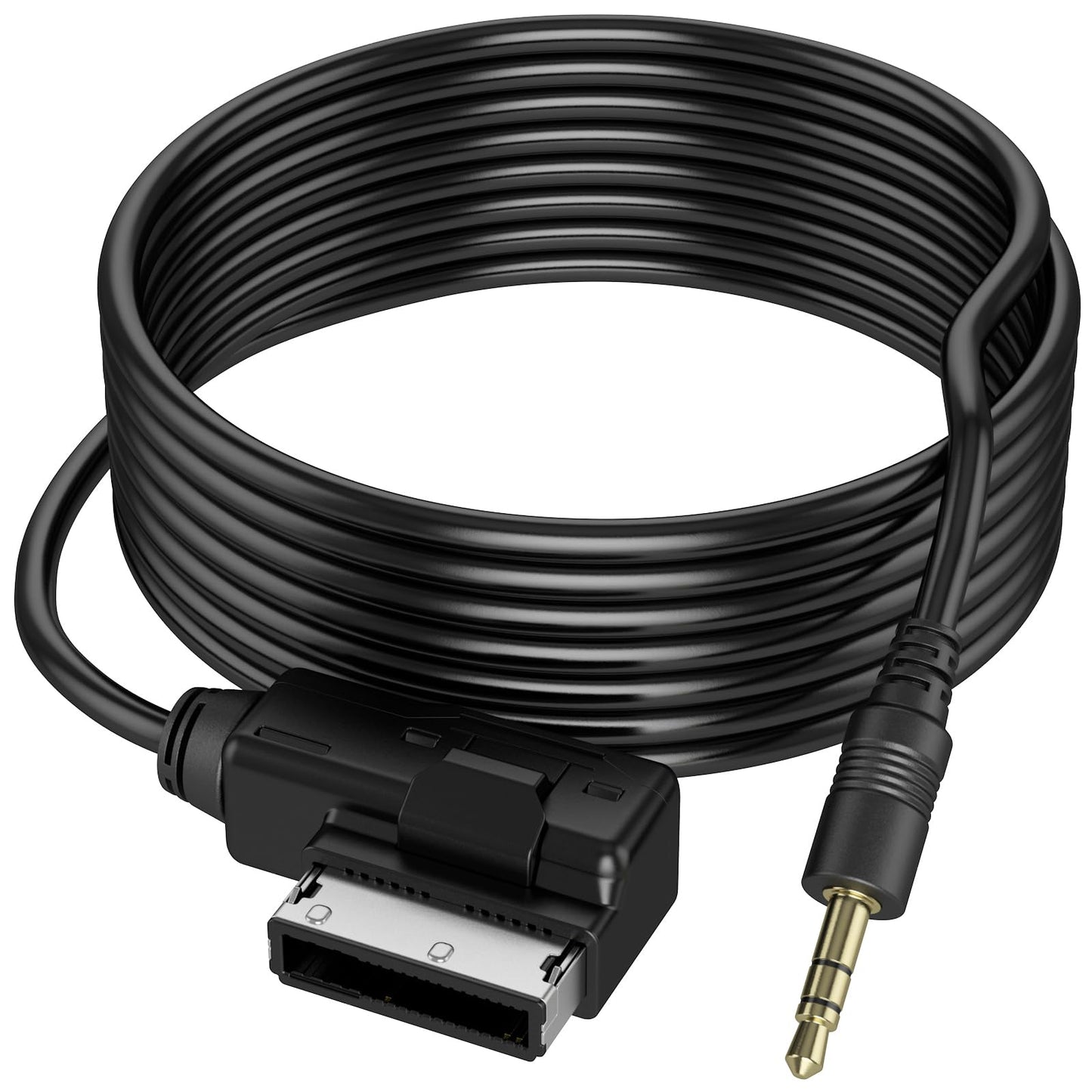 3.5mm Jack Connector AMI Cable - AMI MDI MMI Cable with AUX Input?Compatible with Audi Music Interface/VW MDI Box or MMI System?6 Feet Extra Long