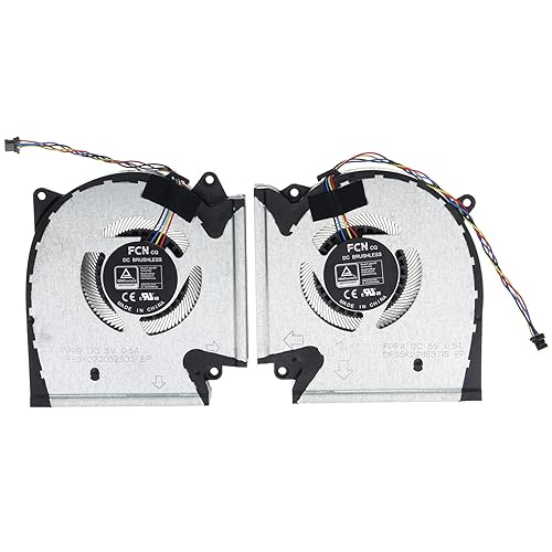 Replacement CPU & GPU Cooling Fan for ASUS ROG Strix G15 G512IC G513IC G513IE G513IH G513QC G513QE G512IC G513IC G513IE G513IH G513QC G513QE FPPA FNAC