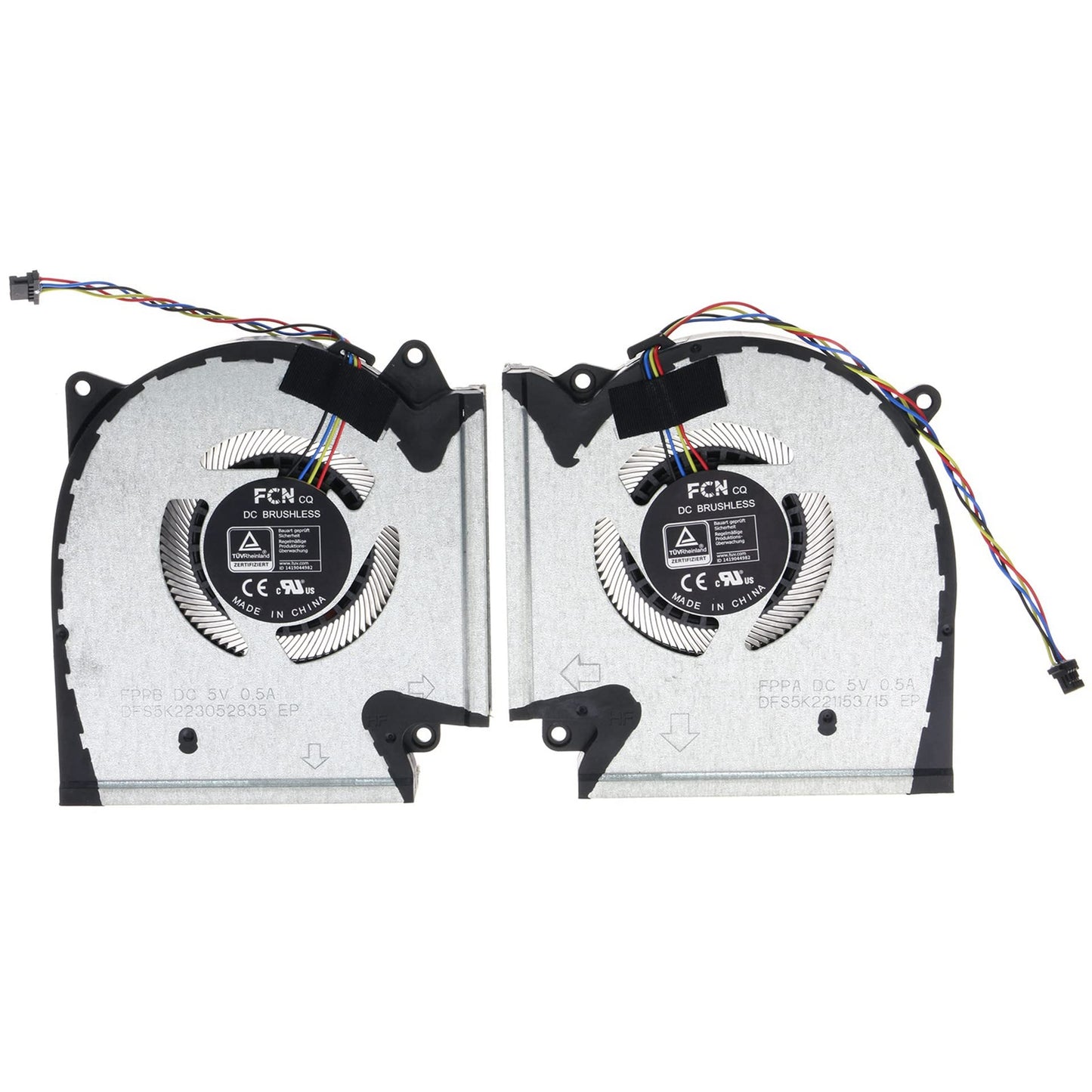 Replacement CPU & GPU Cooling Fan for ASUS ROG Strix G15 G512IC G513IC G513IE G513IH G513QC G513QE G512IC G513IC G513IE G513IH G513QC G513QE FPPA FNAC