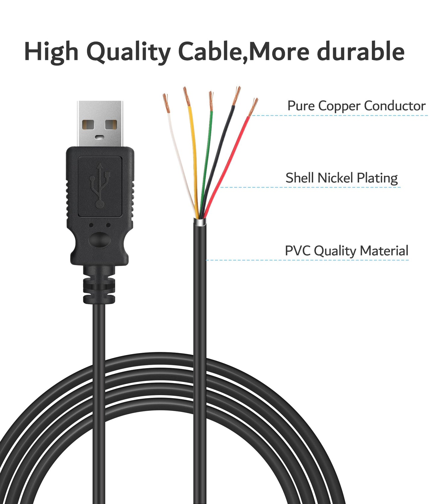 APC UPS USB to RJ50 Control Cable (6FT/1.8M) for 940-0127B, 940-0127C, 940-0127E, AP9827
