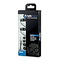 Bell'O Digital BDH440 Precision Bass-Ear Earbud Stye Headphone, Chrome/Matte Black