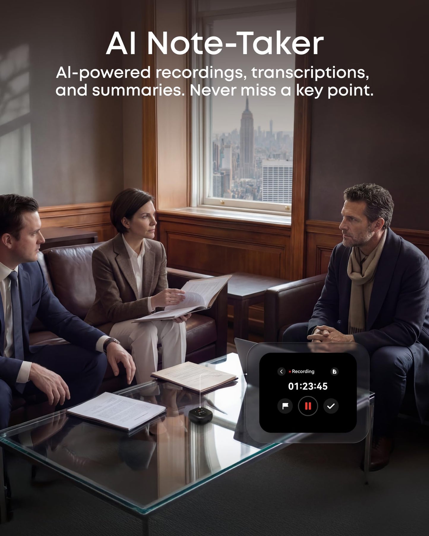 Soundcore Liberty 5 Pro Max by Anker Wireless Earbuds, AI Note-Taker