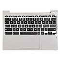 Replacement for Lenovo 11" C330 Chromebook Laptop Upper Case Palmrest Keyboard Touchpad Assembly Part 5CB0S72816 Top Cover White