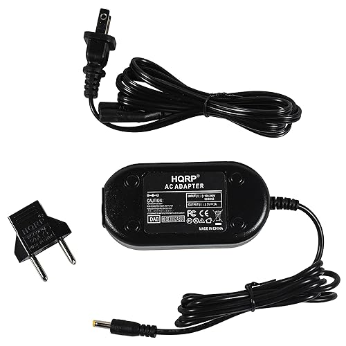 HQRP AC Adapter/Power Supply Compatible with Tascam CD-BT2 / CD-GT2 / CD-VT2 / MP-GT1 Portable Trainer Plus HQRP Euro Plug Adapter