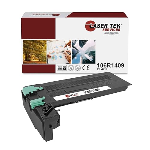 Laser Tek Services Compatible Toner Cartridge Replacement for Xerox 4250 106R1409 Works with Xerox 4250 4260 Printers (Black, 1 Pack) - 25,000 Pages