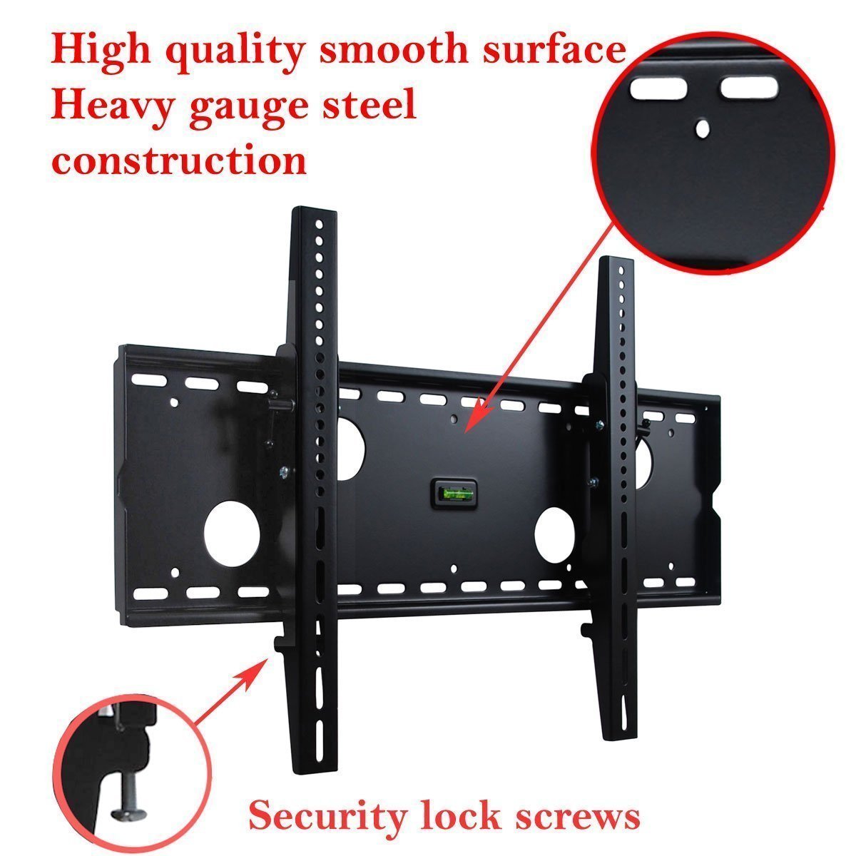VideoSecu Tilt TV Wall Mount Bracket for Samsung 42" HP-S4253 60" PN60F5350BFXZA 64" PN64H5000 65" UN65MU8000FXZA MD65C 75" UN75ES9000 UN75H6300