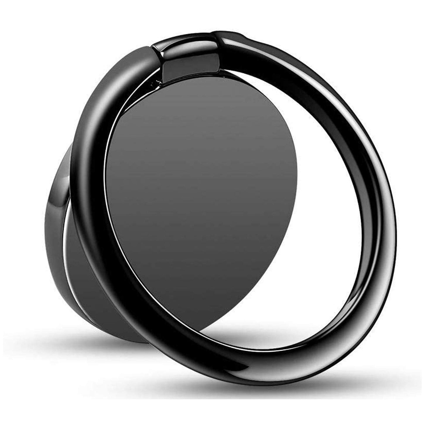 Pokanic Cell Phone Metal Ring Holder Finger Grip Stability Kickstand 360° Rotation Adjustable Collapsible Compatible with Apple iPhone, Samsung