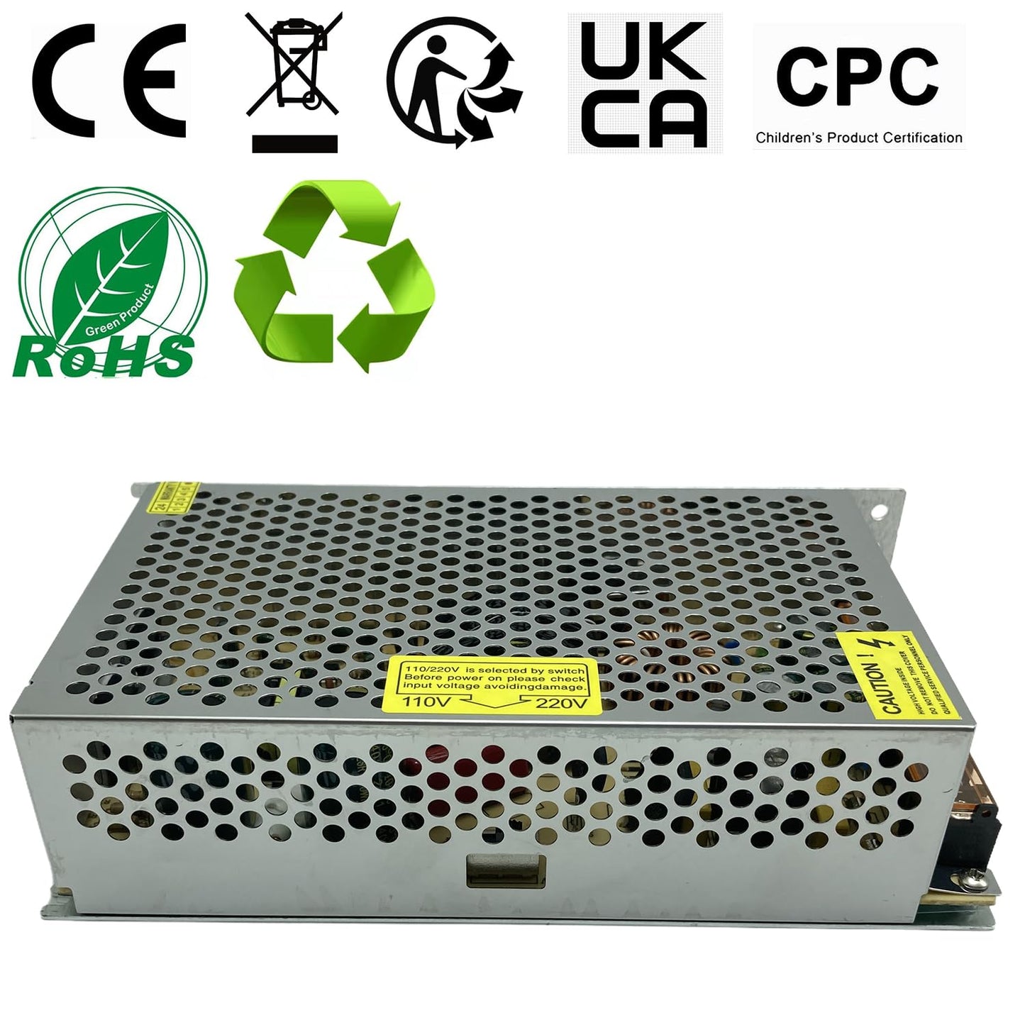 Universal Switching Power Supply Lianshi Regulated Transformer Short Circuit and Overcurrent Protection AC100-260V DC48V 5A