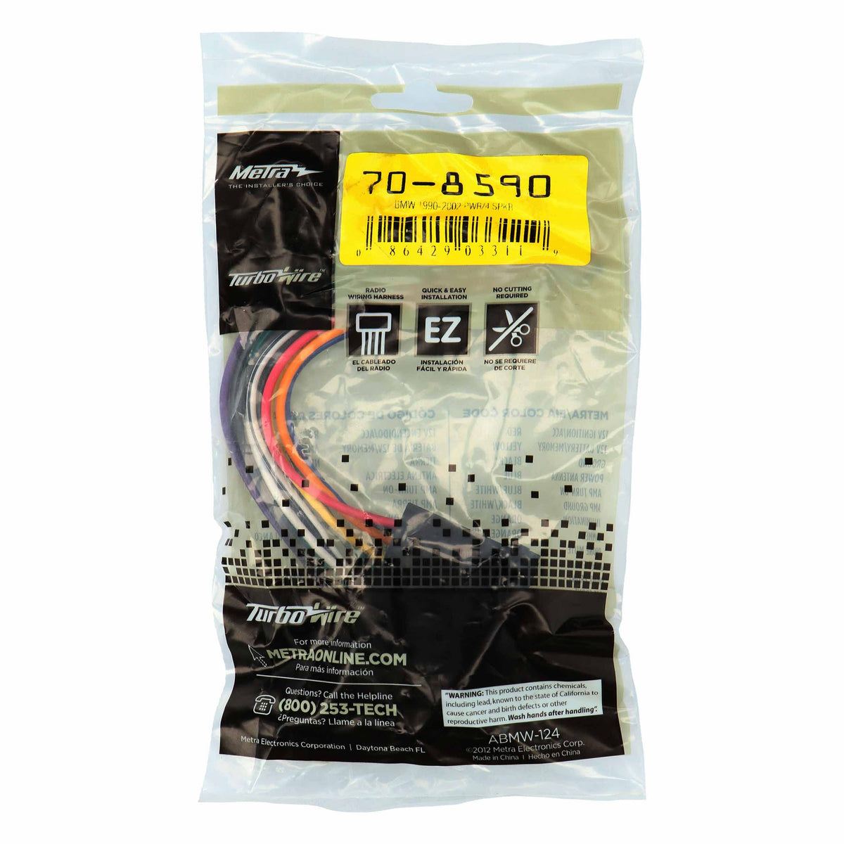 Metra 70-8590 1990-2002 BMW into Car Harness
