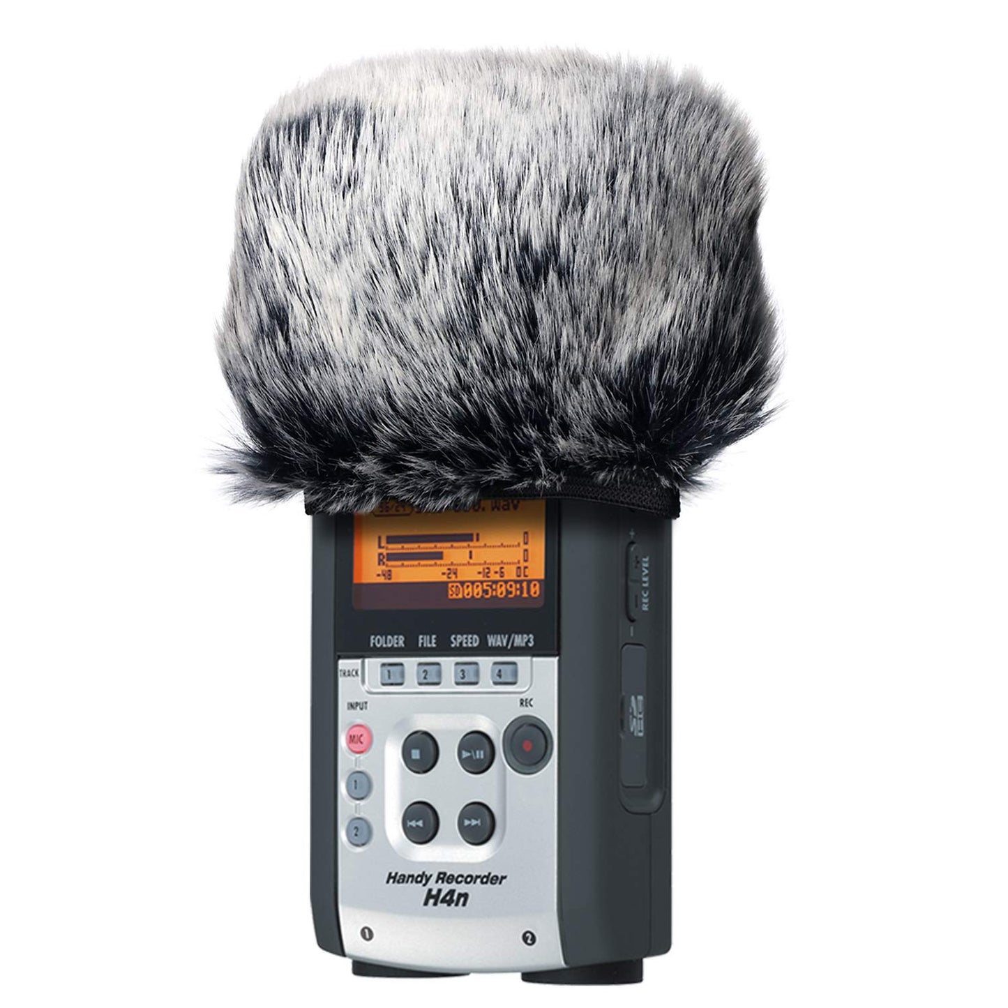 Furry Outdoor Microphone Windscreen Muff for Zoom H4N Pro Portable Digital Recorders, Zoom Mic Windscreen Fur Windshield Dead Cat Wind Cover Pop