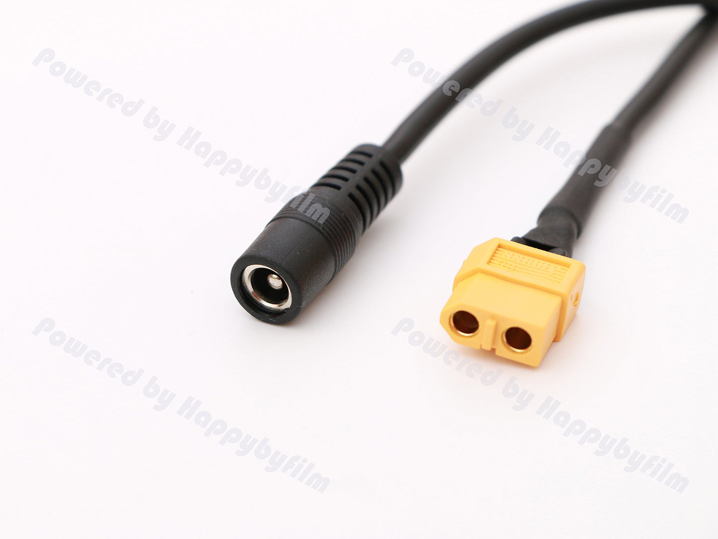 Amass XT60 XT-60 Female to DC 5.5/2.5mm Jack Power Adapter for FPV Monitor Power
