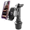 Bracketron TripGrip Extend Cup Holder Phone Holder - Universal Car Phone Holder Cup Holder Mount, 360° Rotation, Fits Devices Up to 4.2", GPS