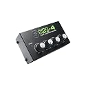 Mackie HM Series, 4-Way Headphone Amplifier Mixer Accessory 1-ch x 4 headphones (HM-4), Black
