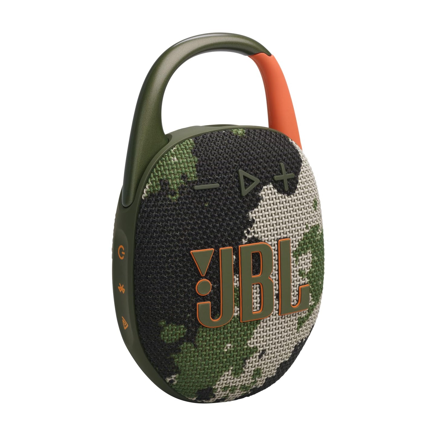 JBL Clip 5 Ultra Portable Bluetooth Speaker with gSport Carbon Fiber Case (Camo)