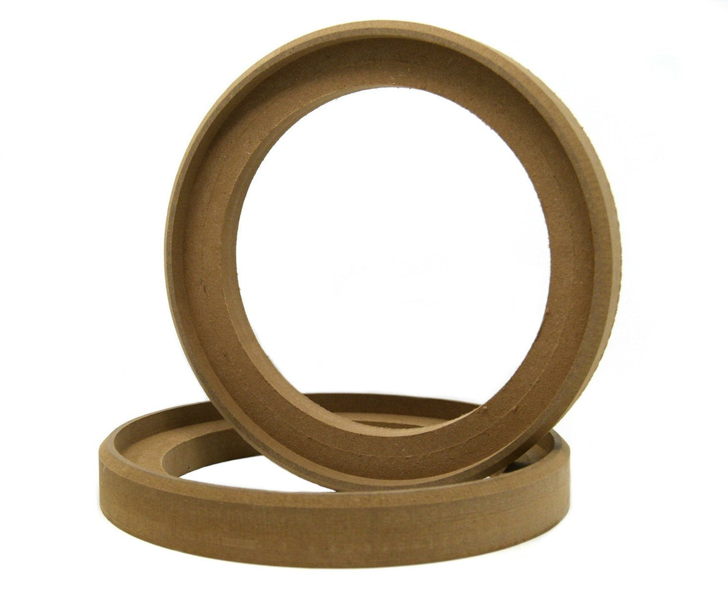1 Pair of 6.5" MDF Speaker Mounting Spacer Recessed Fiberglassing Rings
