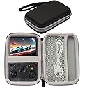 Hard Carrying Case Compatible with R36S/R36 PRO/R40S PRO Handheld Game Console, Storage Holder EVA Bag for 3.5 inch Portable Game Console Accessories